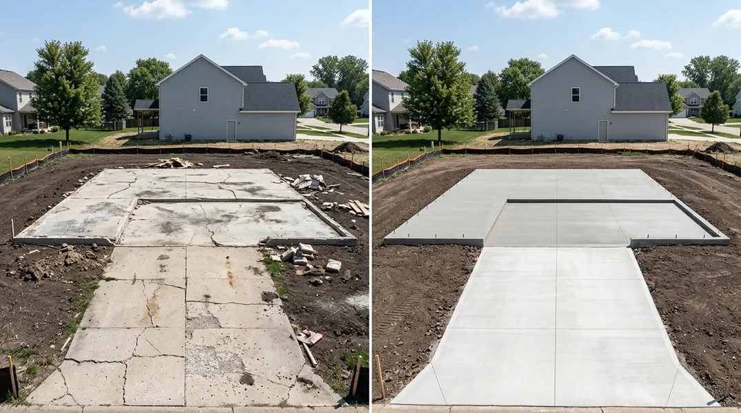 New Construction Slab Guide: What Rockford Homebuyers Should Know Before Closing